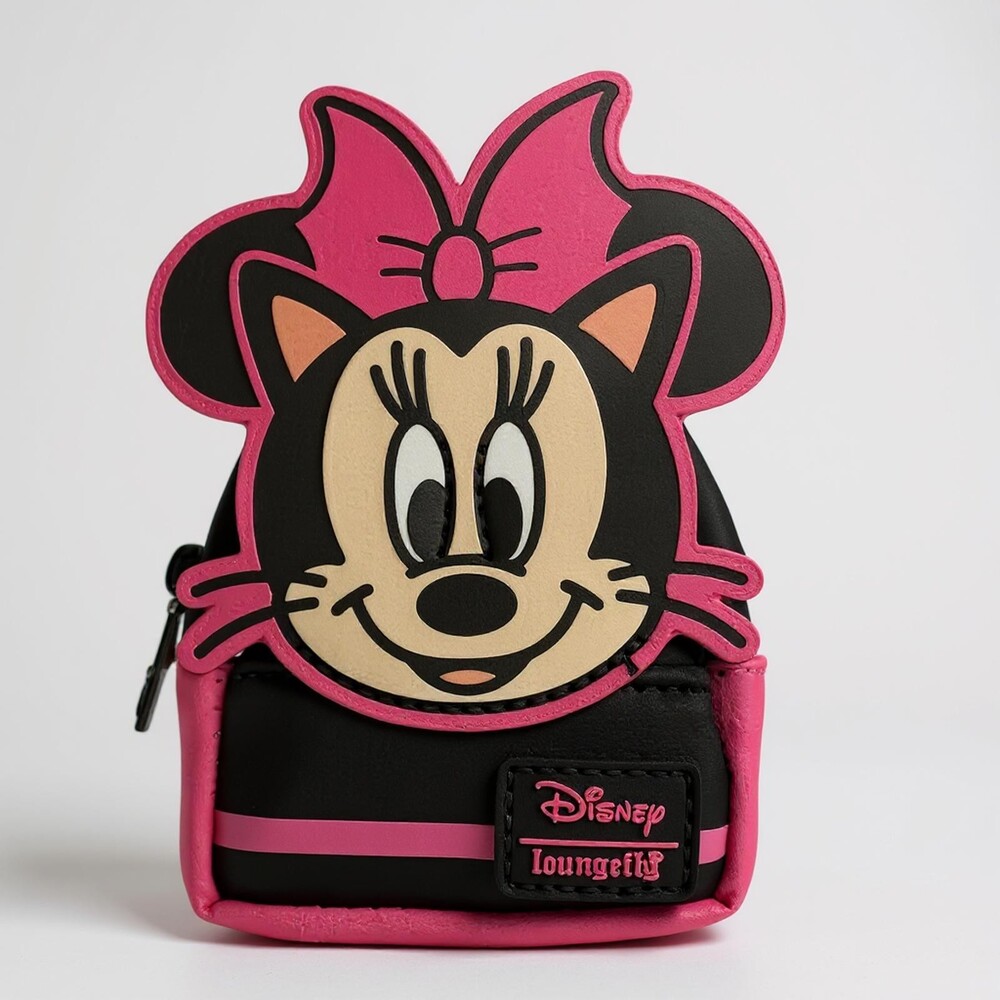 Loungefly Disney Minnie Mouse Kitty Halloween Backpack Bag Charm NEW